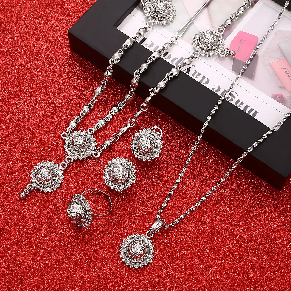 Эфиопская мода лоб волосы модные Африканские свадебные украшения для невесты