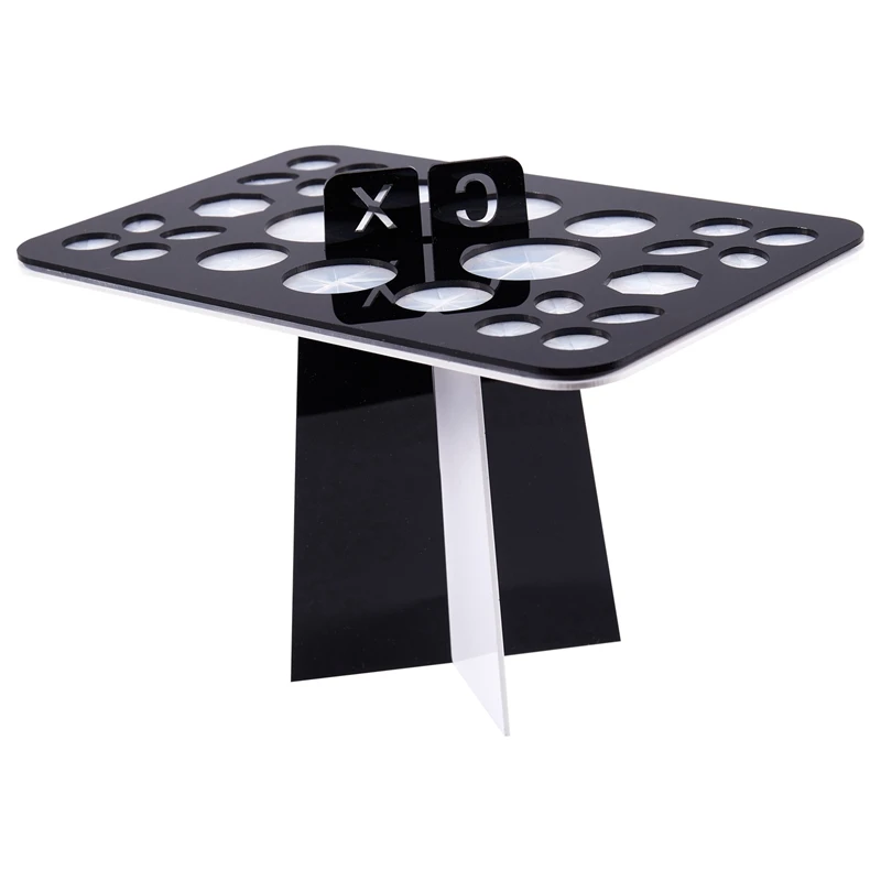 Acrylic Makeup brush drying rack dry holder (Black + White) | Красота и здоровье