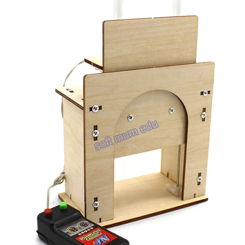 DIY Электрический автоматический шлагбаум модель 8 м Пульт дистанционного