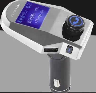 

Wireless Bluetooth FM Transmitter Handsfree Car Kit MP3 Player USB Car Charger Support TF U-disk