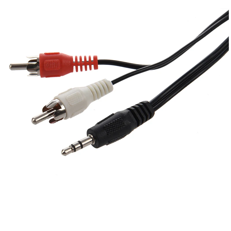 

NEW-1.5m TRS to RCA Stereo Audio Cable - 3.5mm to L/R