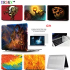 3D Скелет, чехол для ноутбука Apple Macbook M1 Max, чип Air Pro Retina 11 12 13 15 14 16 дюймов, Touch Bar ID