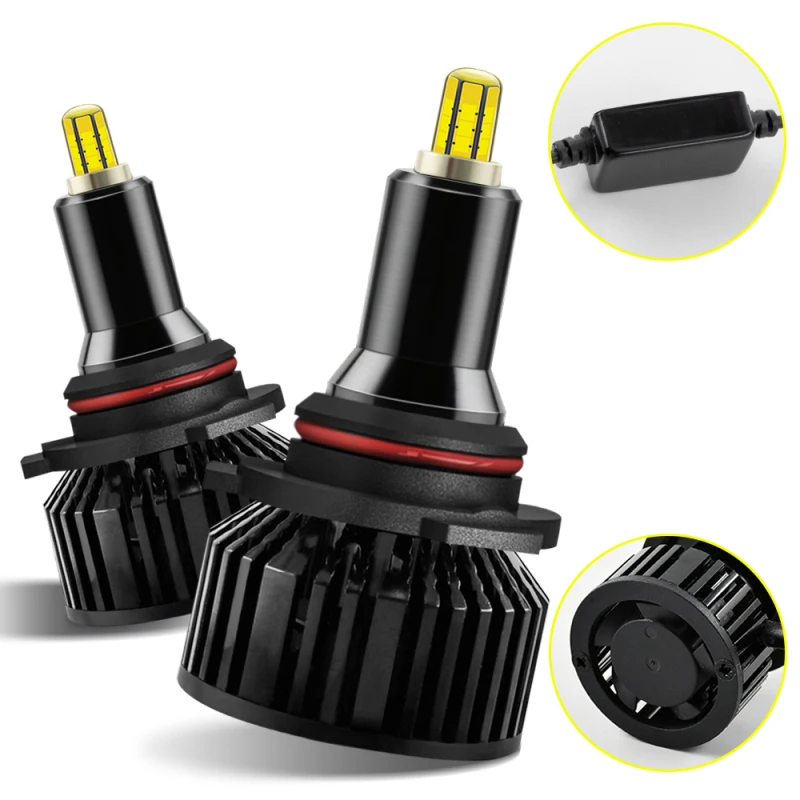 

H11 H1 H7 Led Headlight Bulb For Auto Mini 9012 9005 9006 H8 H9 H4 Car Lights HB4 HB3 Lamps 360 Super 6000K 360 Degree 60W Lamp