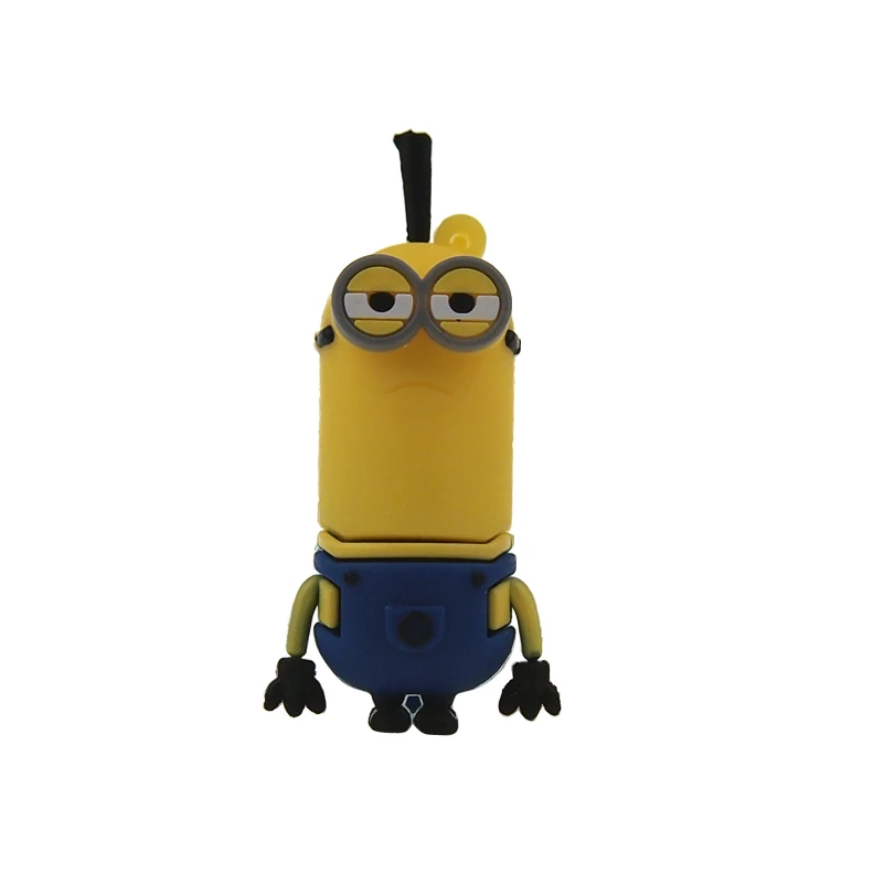 Minions Style 3 Cle usb флеш-накопитель Миньоны и любимая Поддержка USB 2,0 флеш-накопитель animado 128 МБ 32 Гб 64 ГБ USB флеш-накопитель memoria usb - Цвет: Minions Style 3