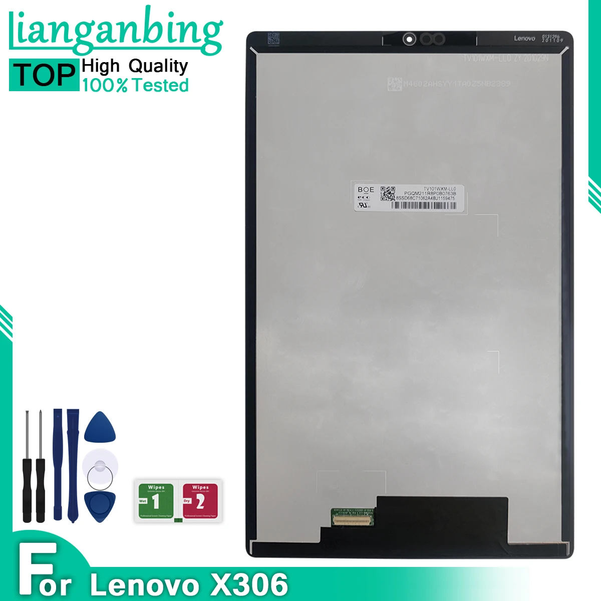 Оригинальный планшетный ЖК-дисплей 10 1 дюйма для Lenovo Smart Tab M10 HD 2nd Gen TB-X306X X306 с