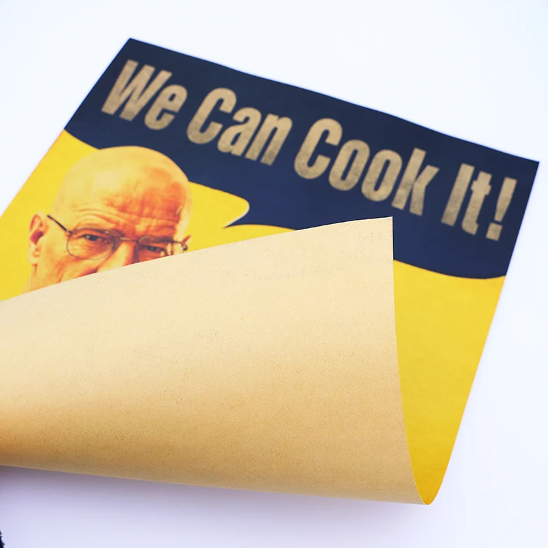 Винтажный постер DLKKLB во все тяжкие забавная Крафтовая бумага картина для