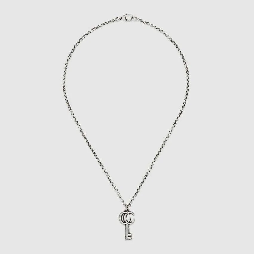 

2021 Trendy Women's Collar Korean Fashion Gothic Friendship Wedding Accessories Key Chain Necklace Steampunk Jewelry Set Gift