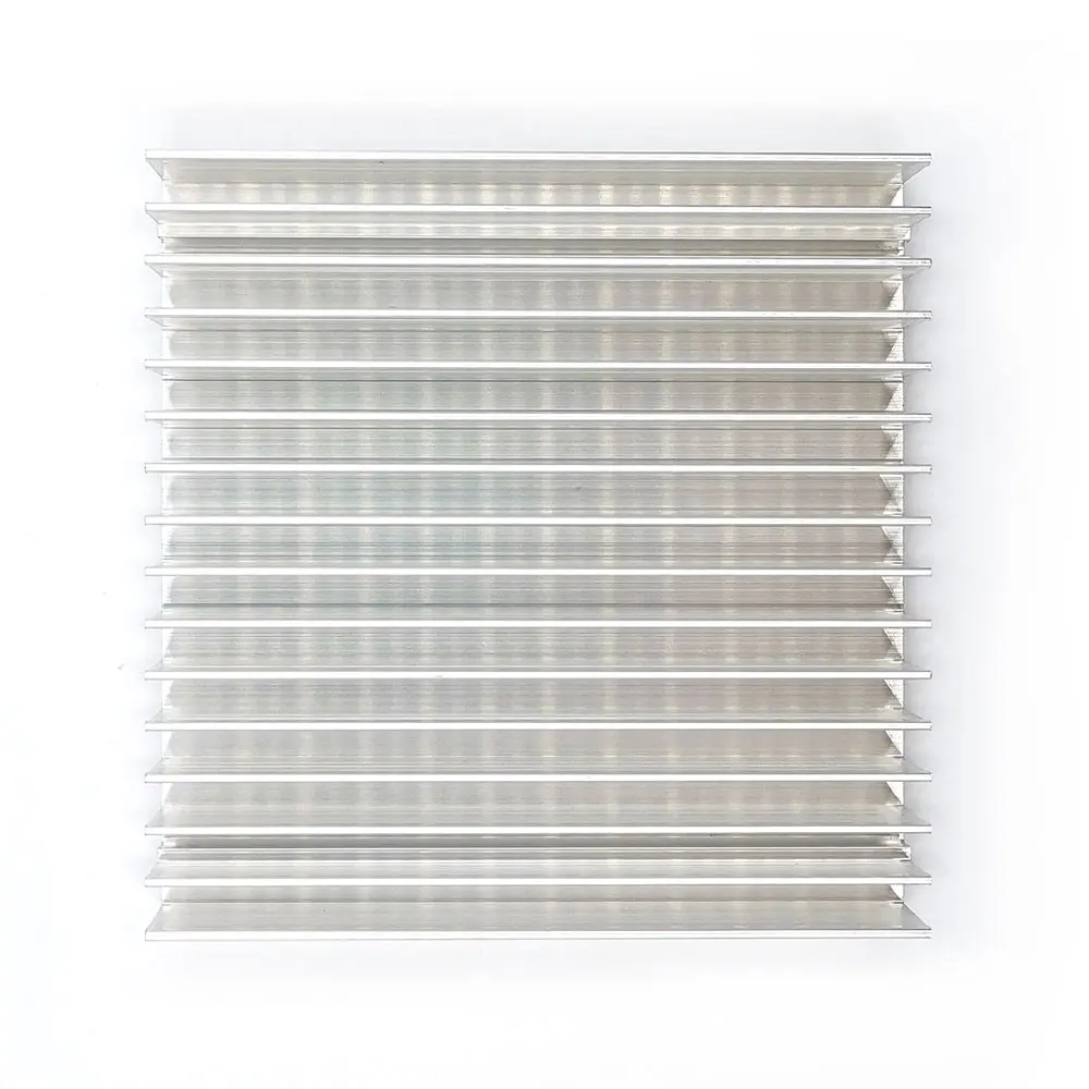

2PCS 100x100x13mm 10cm Square Heatsink Aluminum Cooling Board Radiator for LED Light Bulb Heat Dissipation Radiating Panel 100mm