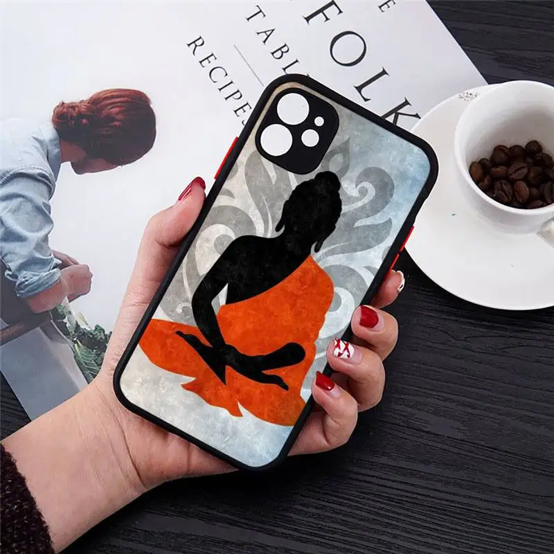 

gautama buddha Religious faith retro style Phone Case matte transparent For iphone 7 8 11 12 plus mini x xs xr pro max cover