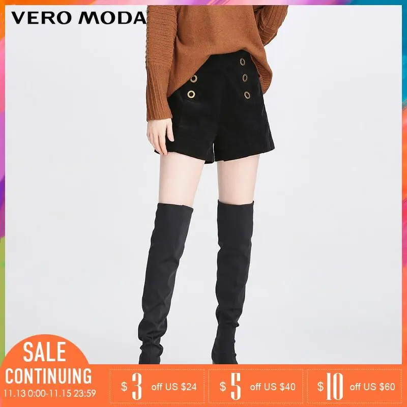 Vero Moda Фирменная Новинка Хлопок 100% вельвет невидимая боковая молния