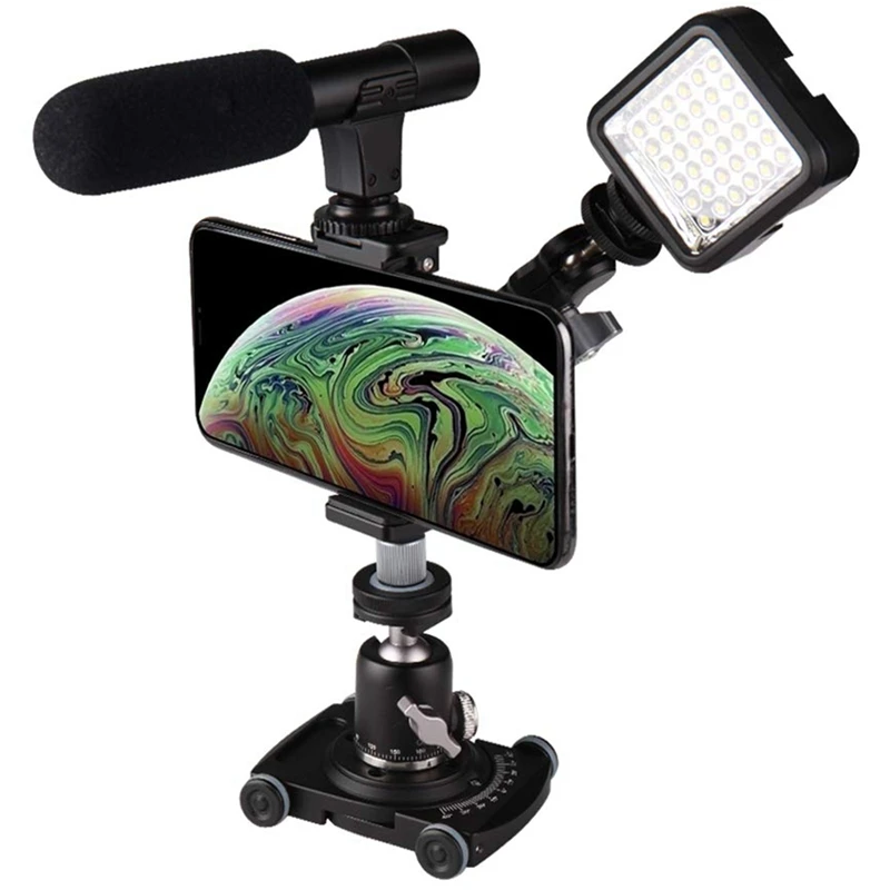 Регулируемый адаптер для штатива телефона металлический держатель смартфона с