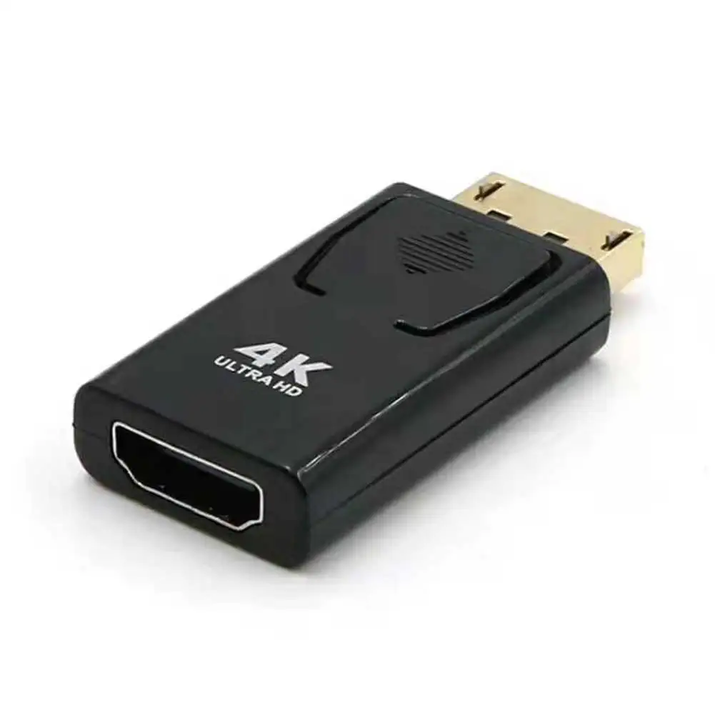 DisplayPort To HDMI Adapter Female To Male 4K 60HZ HDTV Cable Adapter Video Audio For PC TV Projector