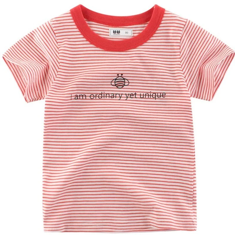 2020 летняя футболка для девочек хлопковые футболки с мультяшным принтом