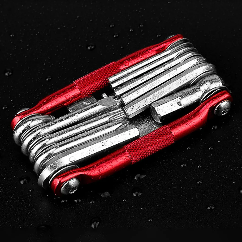 

11 In 1 Bicycle Maintenance Bike Multifunction Tools Sets Mountain Bike Cycling Multi Repair Tool Kit Pin Key Bike Accessories25