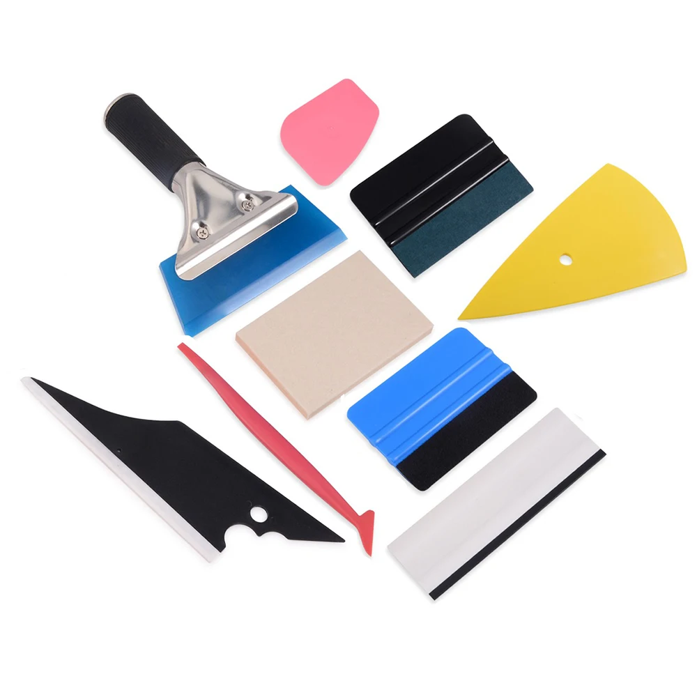 AILPROC виниловая пленка из углеродного волокна для автомобиля набор инструментов