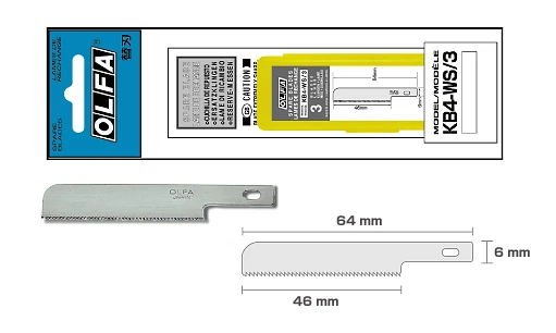 OLFA KB4-WS/3 Сделано в Японии OLFA долото Art BladeCutter Knife для OLFA KB4-WS