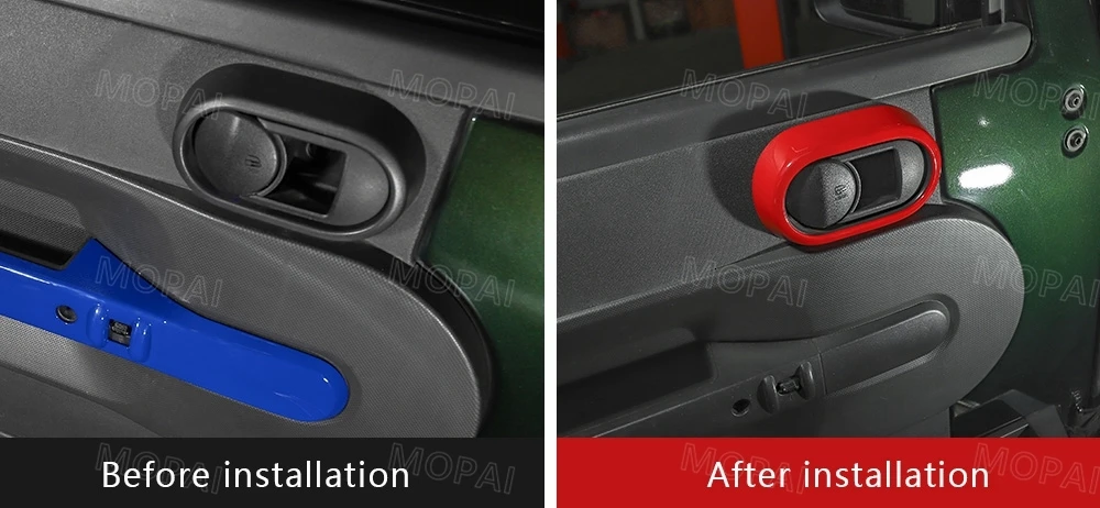 MOPAI ABS украшение для межкомнатной двери, ручки для Jeep Wrangler JK 2007 2008 2009 2010, автомобильные аксессуары, Стайлинг