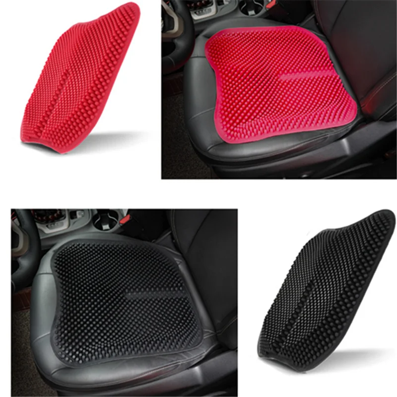 

Silica Gel Car Seat Cushions Non Slip Automobile Seat Mats Breathable Ventilation Chair Pad for Auto Interior Accessories