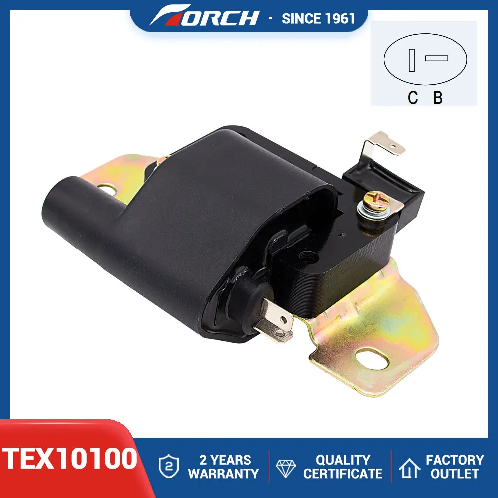 

High Performance Ignition Coil TEX10100/DQG12199 Replace for 96320818, 96336522,DIC-0116, Fit for Daewoo Matiz/Tico
