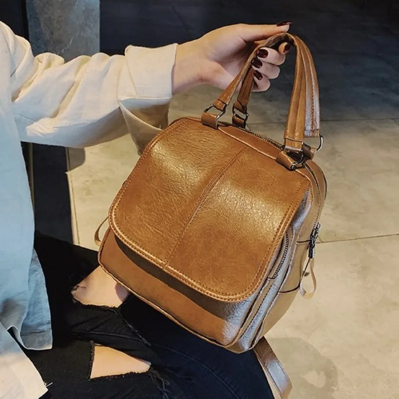 Женская сумка новый корейский Ретро женский рюкзак Повседневная дорожная модная