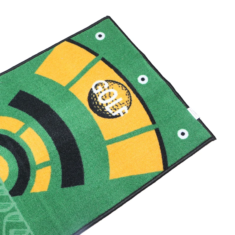 Indoor Golf Putting Training Mat Washable Anti-Slip Green Practice | Спорт и развлечения