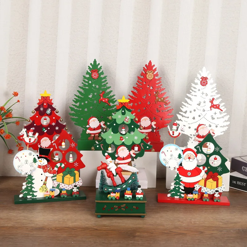 

Wooden Christmas Tree Decorations Christmas Gifts Creative Crafts Desktop