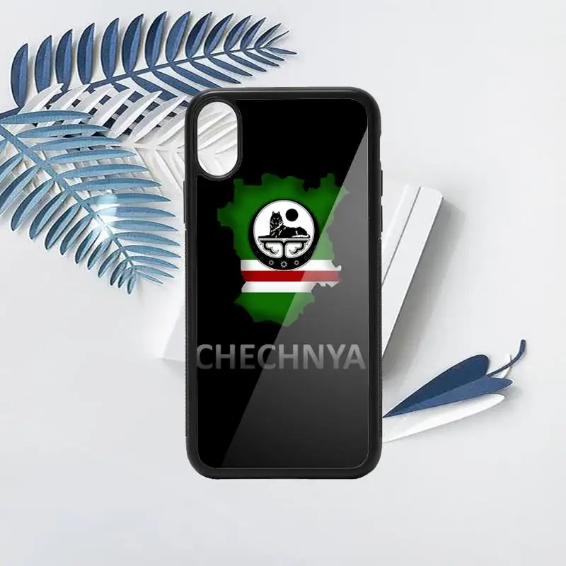 

Chechnya flag art design logo high quality Phone Case shell PC for iPhone 11 12 pro XS MAX 8 7 6 6S Plus X 5S SE 2020 XR