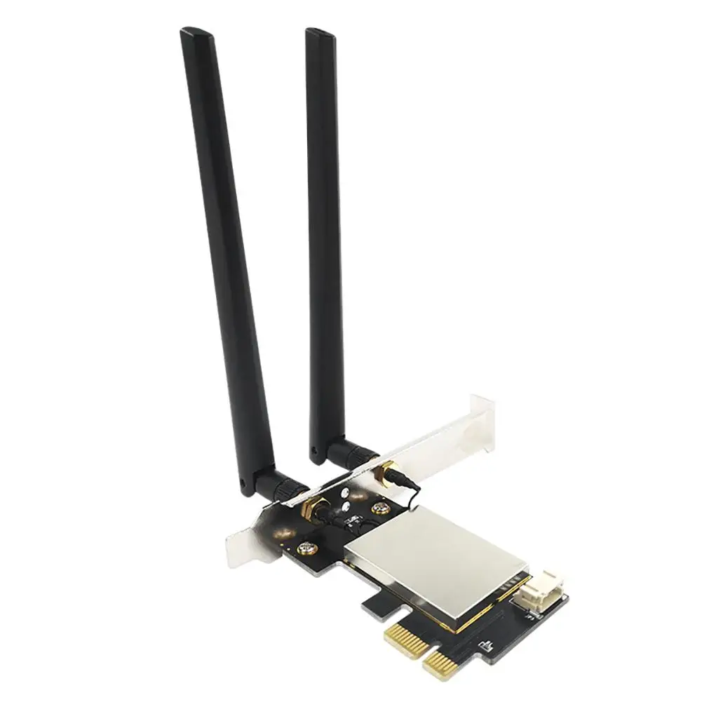 Двухдиапазонная PCIe Wi-Fi карта 2 4 Гбит/с сетевая Bluetooth M.2/NGFF беспроводная к PCI Express