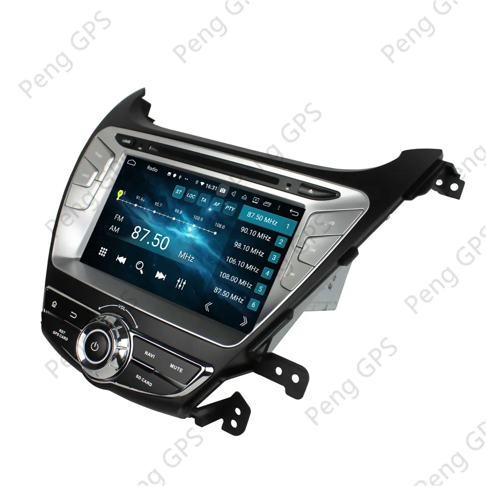 Автомобильный мультимедийный DVD плеер для Hyundai Elantra Avante I35 Android радио 2011 2015 стерео