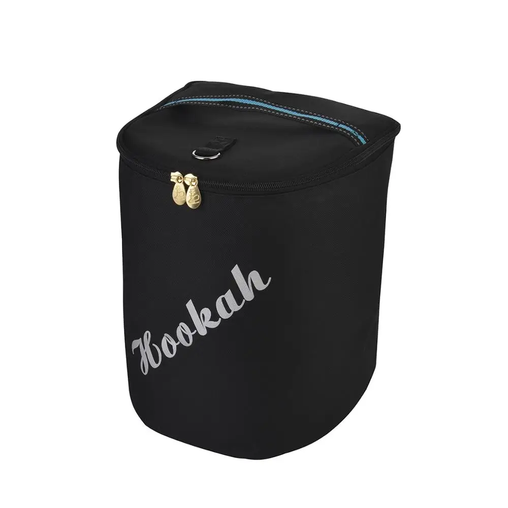 

2021 New Design Round Stainless Steel Glass Shisha Hookah with Shisha Hookah Accessories Set