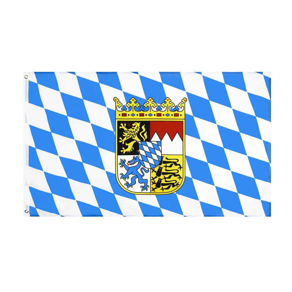

90x150cm Bavarian Emblem Flag For Decoration