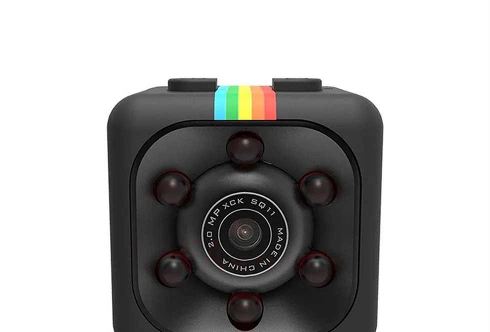 1080P SQ11 Мини Автомобильный DV DVR камера Dash Cam IR ночного видения 1080P Dash cam+ Задний зажим+ USB кабель