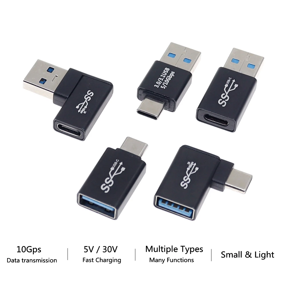 

Переходник с USB Type C «Папа-мама» USB-A на USB-C OTG, переходник с USB 3,0 на USB C, мини-конвертер для ноутбуков, планшетов, телефонов