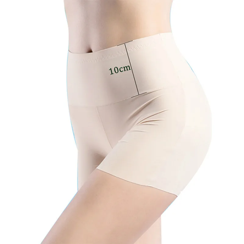 Женские шорты безопасности штаны Бесшовные Нейлоновые Трусики с высокой талией