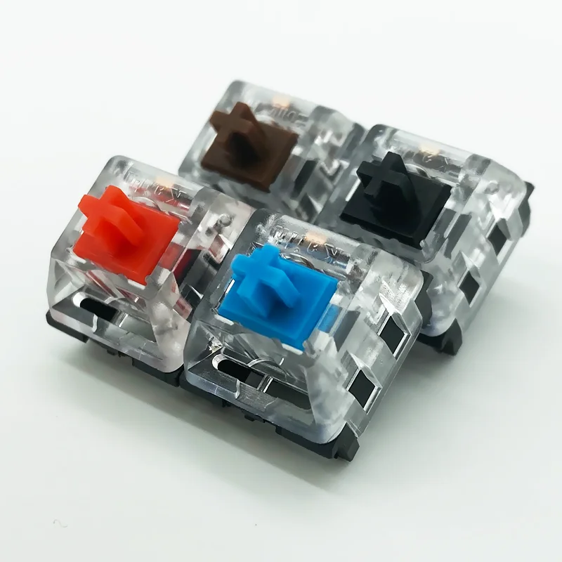 

Традиционный игровой механический переключатель клавиатуры Kailh, SMD, с коричневым/красным/синим/черным стержнем, с 3 контактами