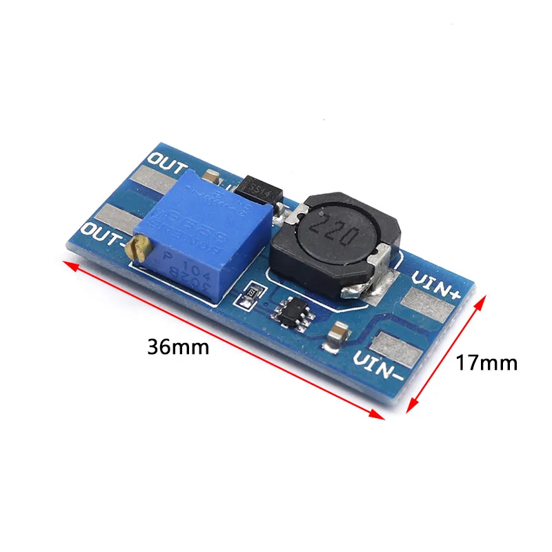 5 шт. повышающая плата для arduino максимальный выход 28 в 2 А | Электронные компоненты