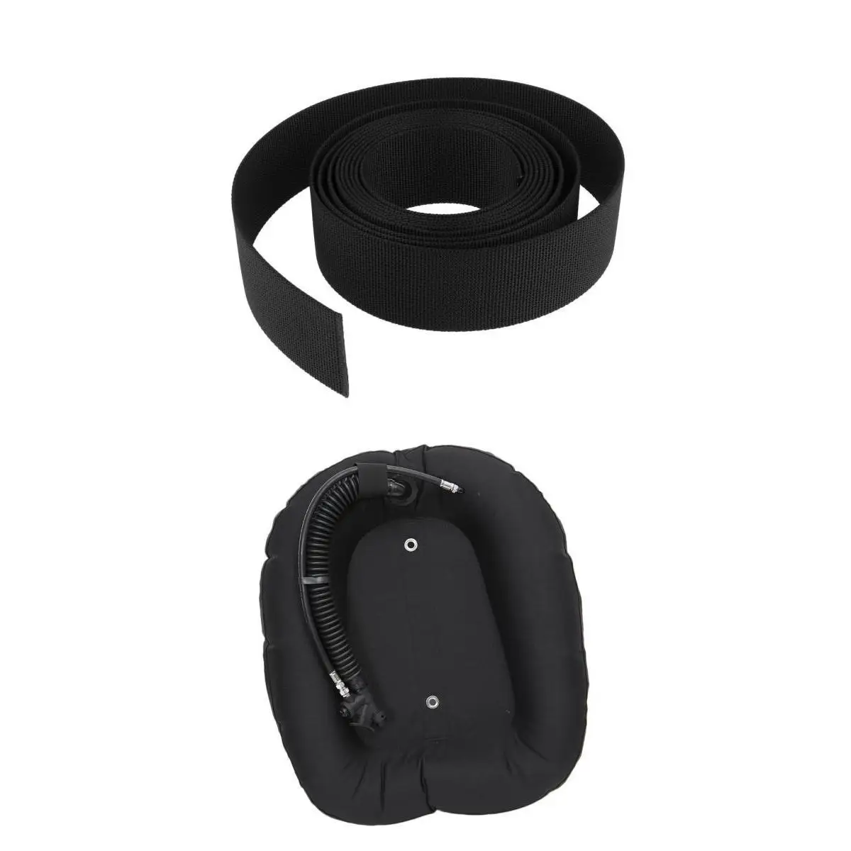 Scuba Diving Donut Wing Tech Double Tank 50lbs with Weight Belt | Спорт и развлечения
