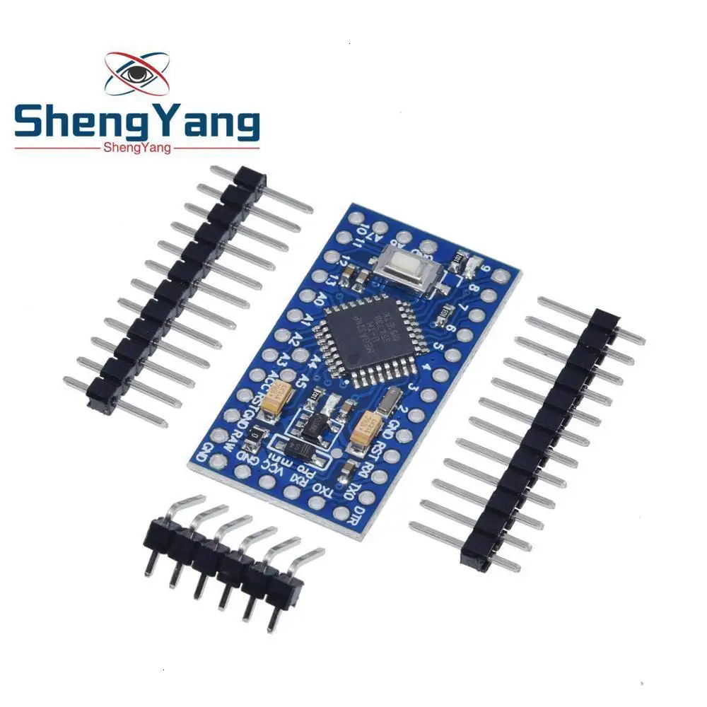 1 шт./лот ATMEGA328P Pro Mini 328 ATMEGA328 3,3 V/8 МГц 5 V/16 МГц для Arduino CP2102 PL2303 Ch340g FT2302RL драйвер - Цвет: Pro Mini 328 5V