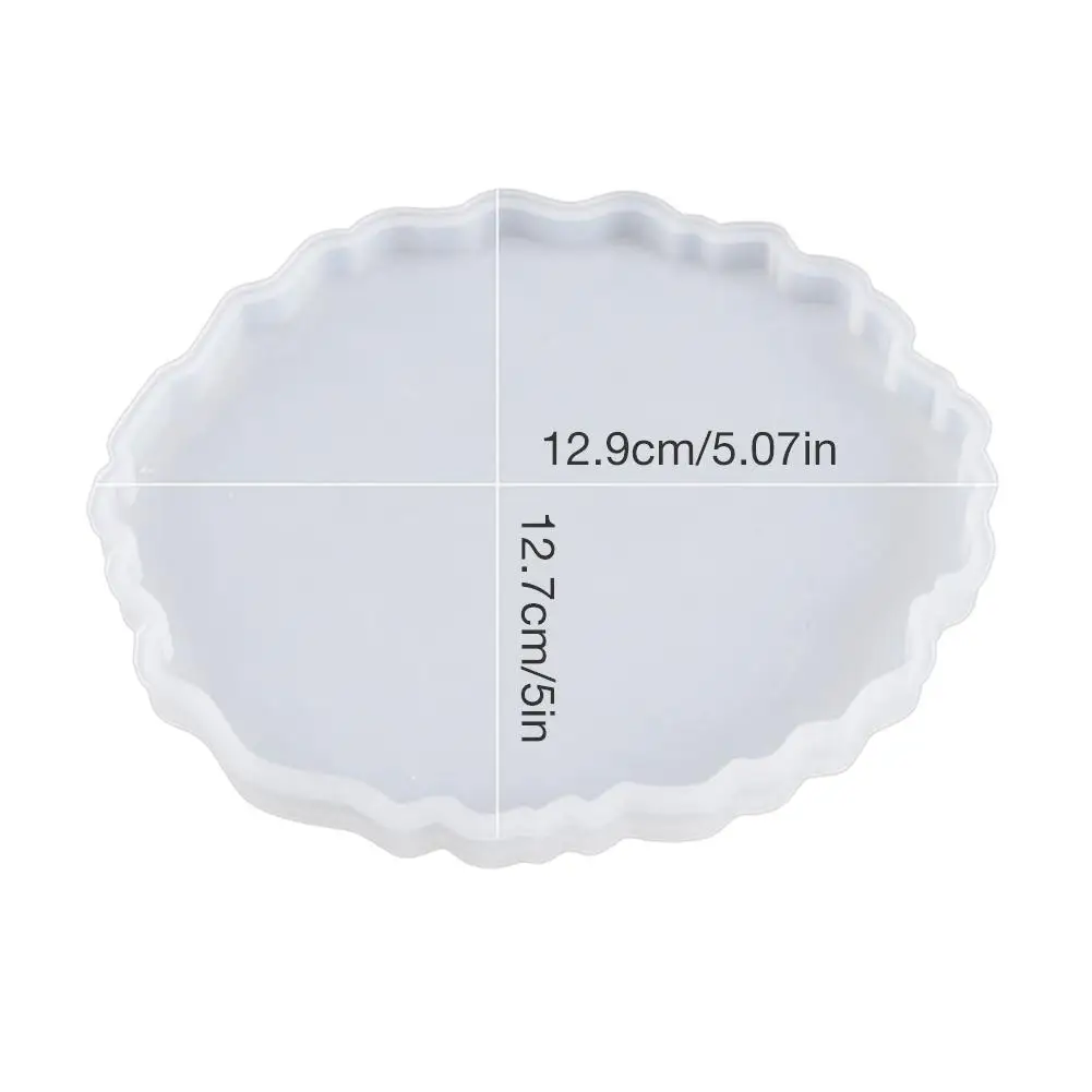 

Silicone Crystal Epoxy Resin Mold Irregular Wave Coaster Mat Casting Mould Handmade DIY Crafts Decoration Making Tools