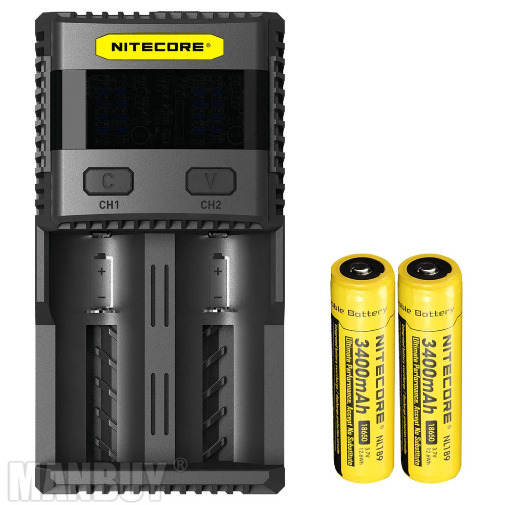 2021 новый NITECORE SC2 интеллигентая (ый) зарядки литий ионным металл гидридных или
