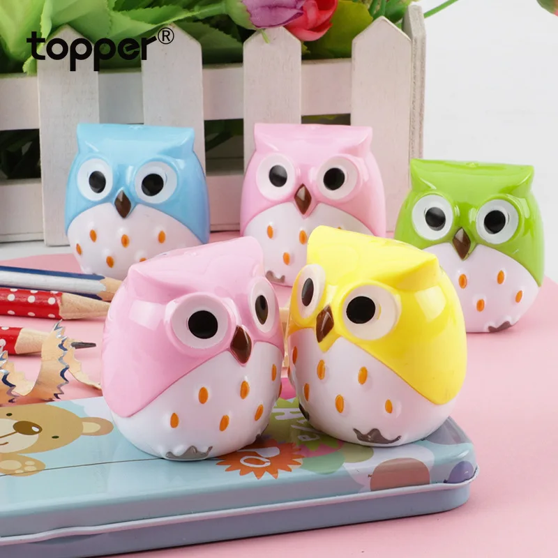 1 шт kawaii мультфильм для карандаша в виде совы точилка инструмент рекламный