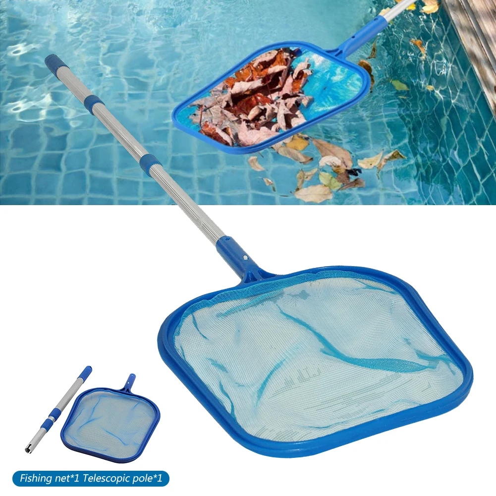 

Fish Pond Clean Skimmer Net Swimming Pool Cleaning Leaf Skimmer Mesh Frame Net Swimming Pool Spa Pond Tub Accessories