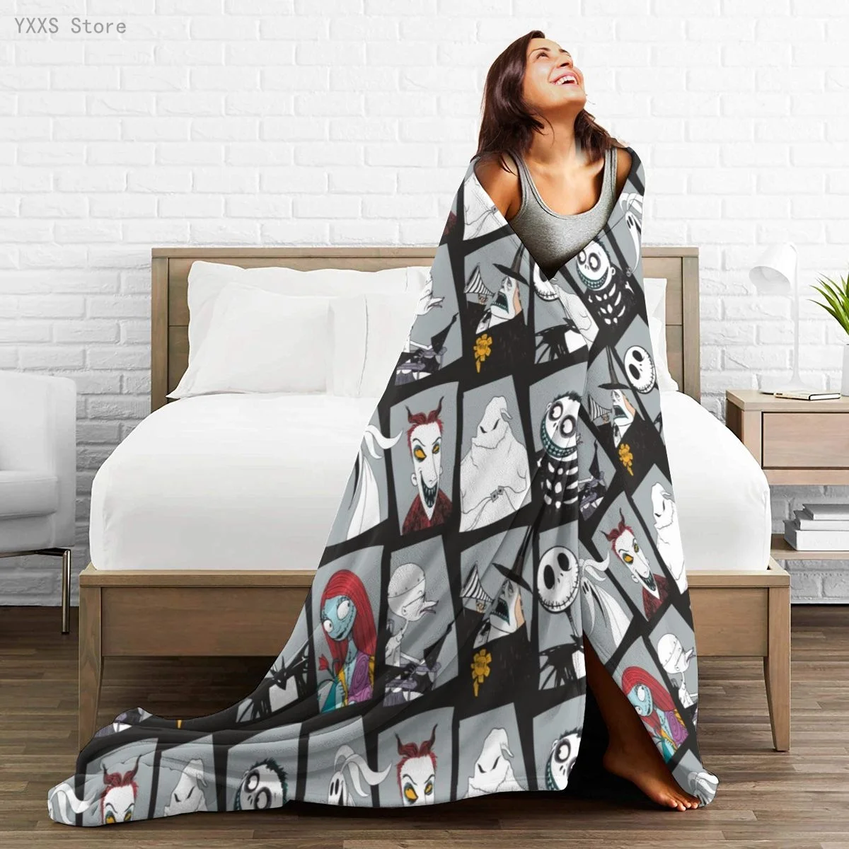 

Anime 3D printed Ultra-Soft Micro Fleece Blanket flannel throw Sherpa bedspread bedding sofa picnic fur soft blanket 300336497