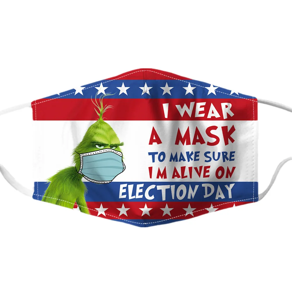 Как Гринч украл Рождество Собака Косплэй костюм Уход за кожей лица маска против