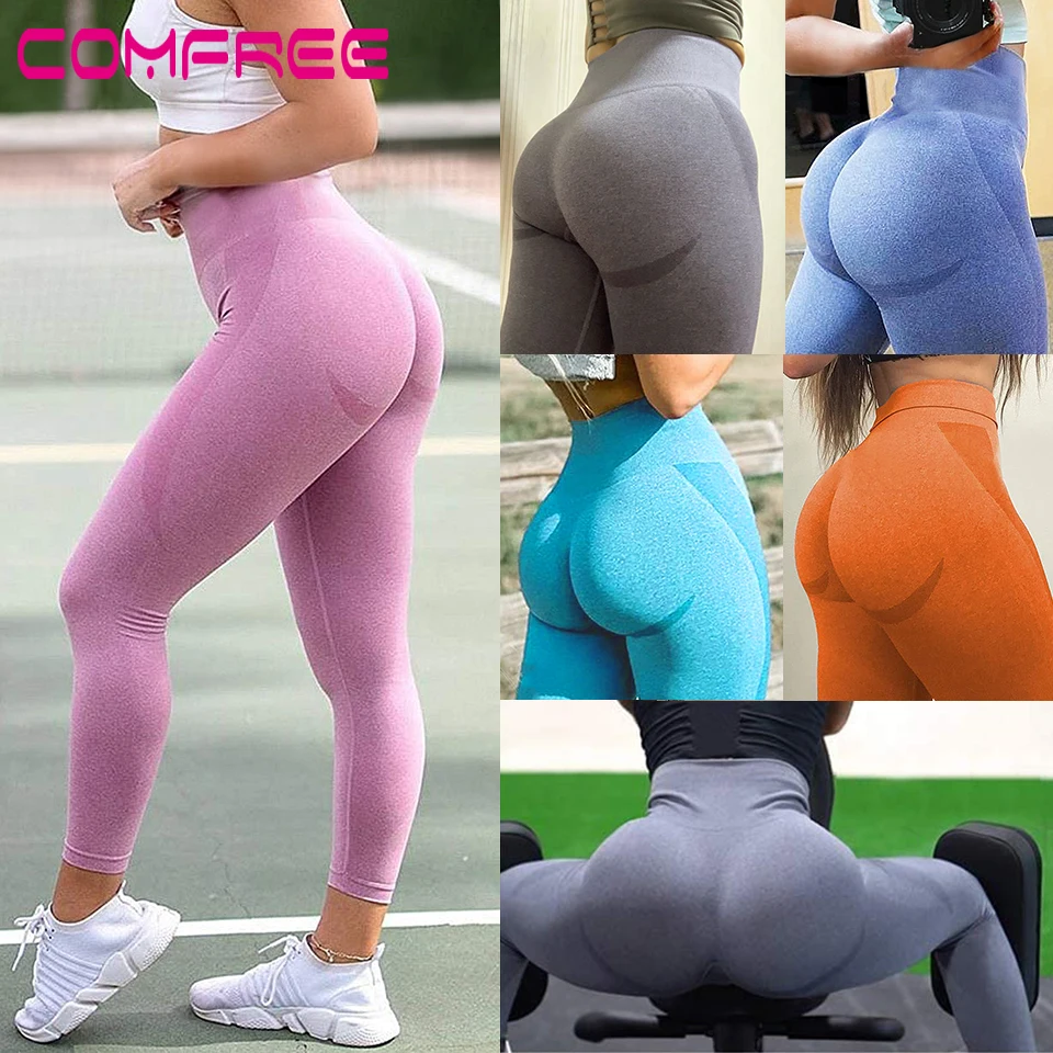 

Women's Yoga Pants Workout Leggings Ruched Butt Lifting Sport Legging High Waist Tummy Control Booty Tights Gym Fitness Clothes