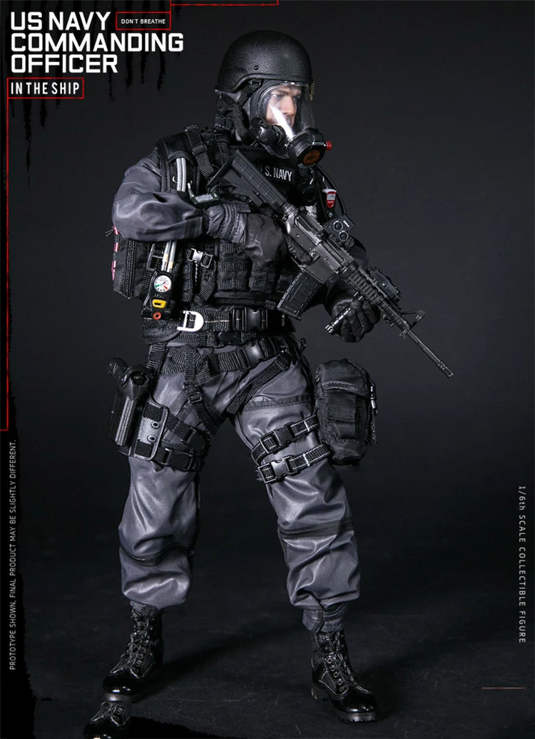 Женская полноразмерная экшн-фигурка масштаба 1/6 DAMTOYS 78050 командир ВМС США солдат