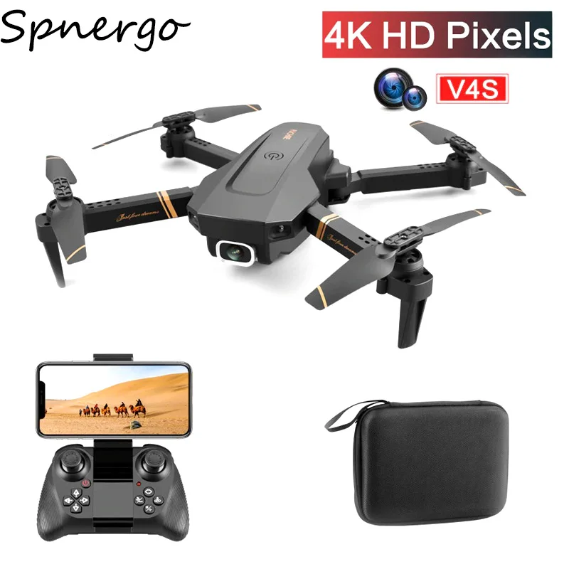 

Дрон 4DRC V4, WIFI, FPV, складной, широкоугольная камера 4K HD, функция удержания высоты