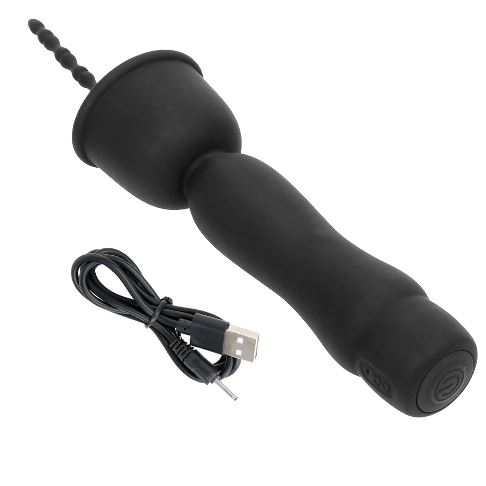 Вибратор VATINE с наконечником в случайном порядке 16 режимов катетеры для пениса