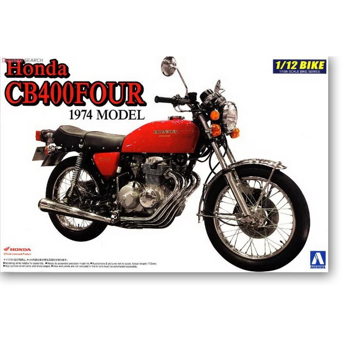 1/12 Honda CB400 четыре модели мотоцикла 00764|Наборы для сборки моделей| |