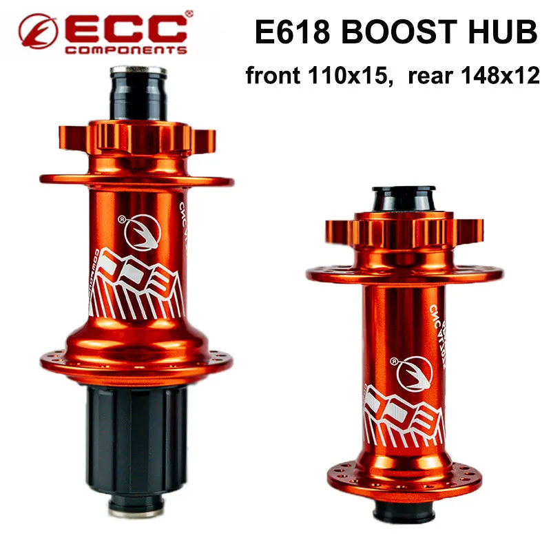 Zracing E618 Boost передний 110x15, задний 148x12 герметичный Подшипник Ступицы CNC T6 через ось велосипедная ступица Novatec для MTB 32 отверстия дисковый тормоз